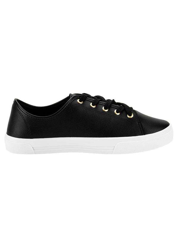 Moleca - Tênis Feminino Casual Moleca - 5667302 Preto 01 5