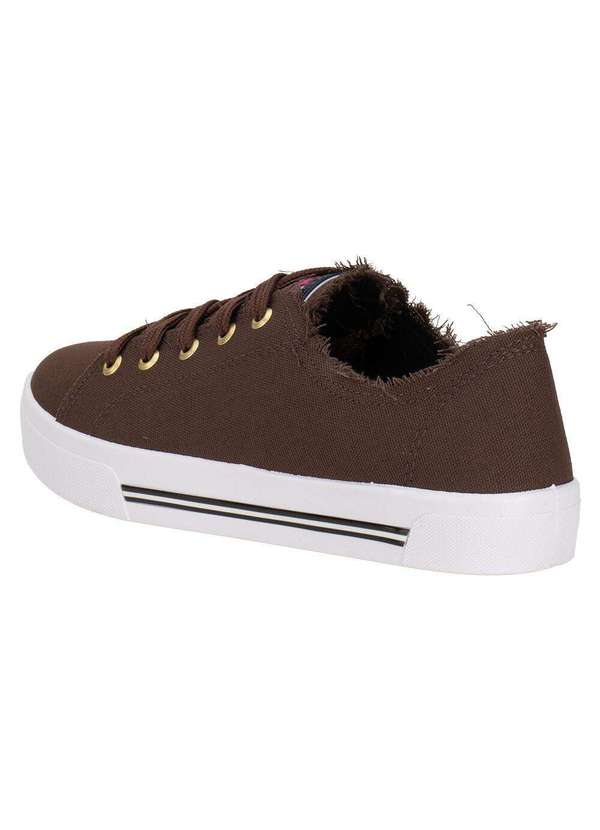 Moleca - Tênis Feminino Casual Moleca 5667322 Chocolate 3