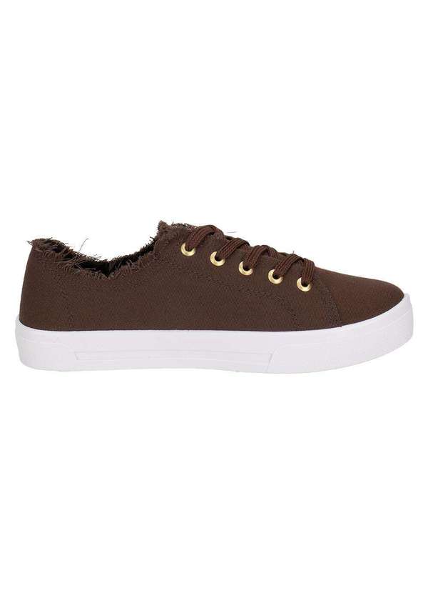 Moleca - Tênis Feminino Casual Moleca 5667322 Chocolate 4