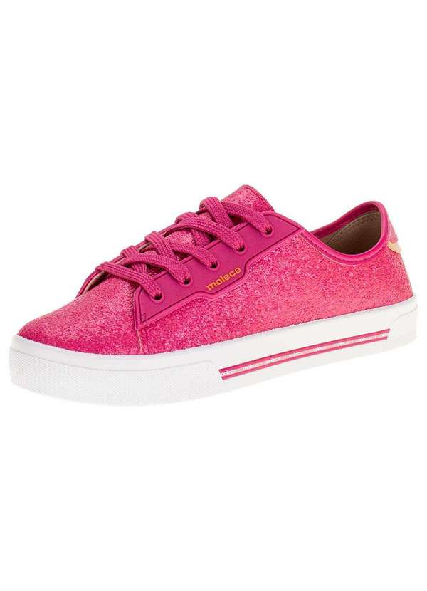 Moleca - Tênis Feminino Casual Moleca - 5667525 - Pink