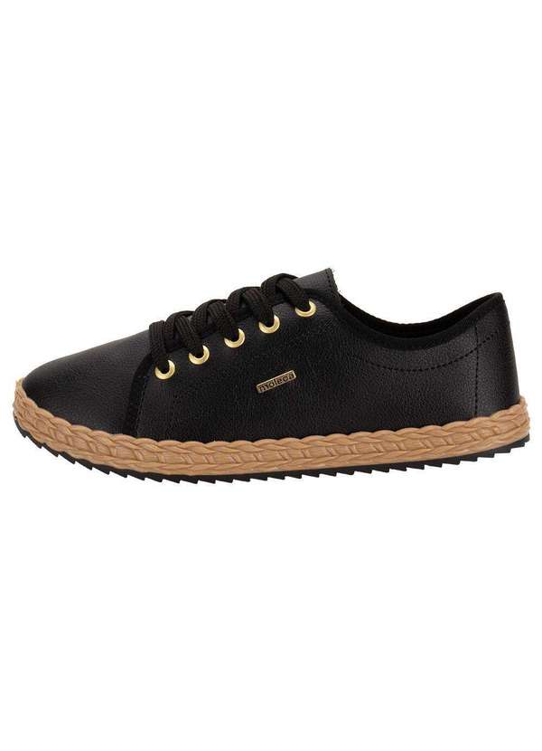 Moleca - Tênis Feminino Casual Moleca 5696332 - Preto 2