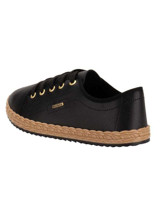 Moleca - Tênis Feminino Casual Moleca 5696332 - Preto 3