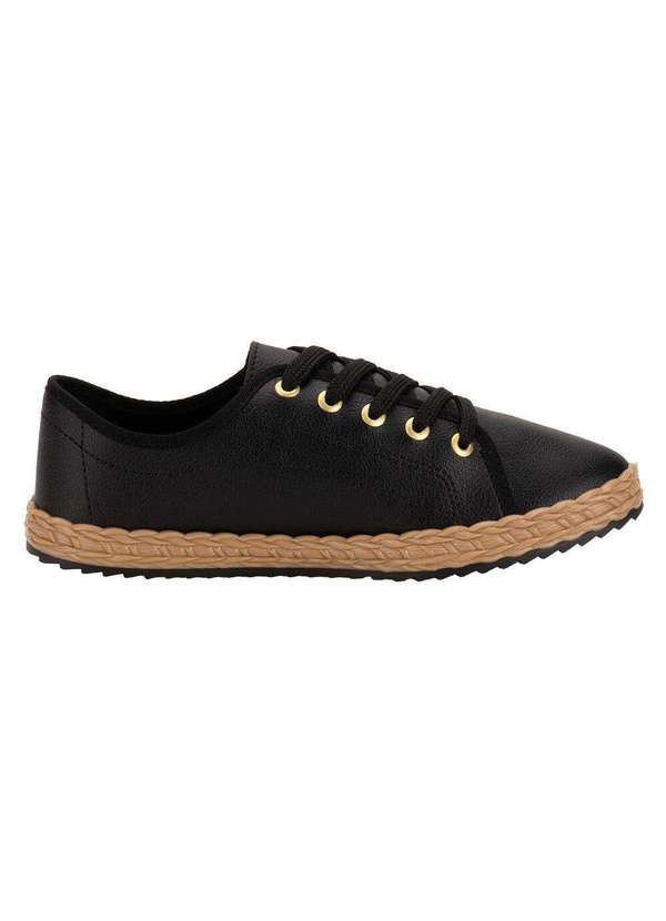 Moleca - Tênis Feminino Casual Moleca 5696332 - Preto 4