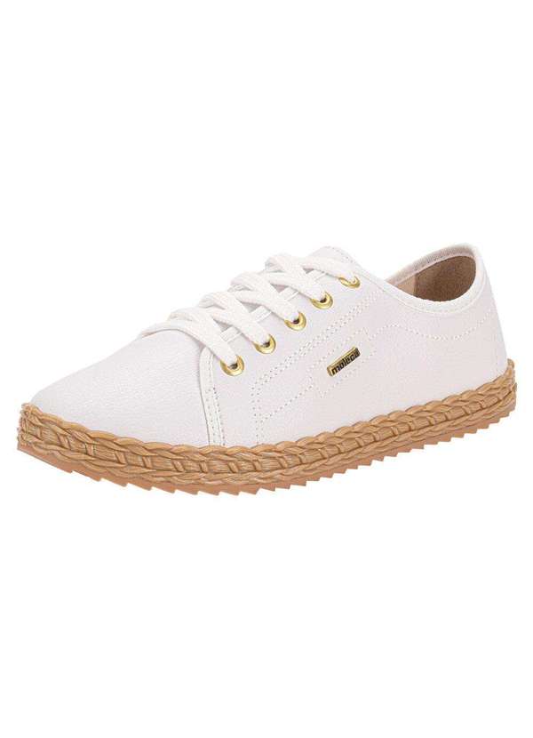 Moleca - Tênis Feminino Casual Moleca 5696332 - Branco