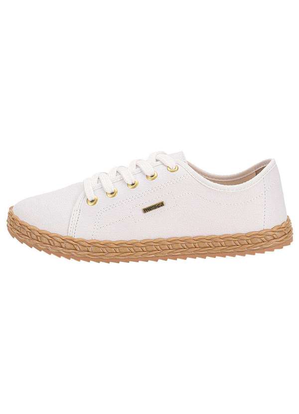 Moleca - Tênis Feminino Casual Moleca 5696332 - Branco 2