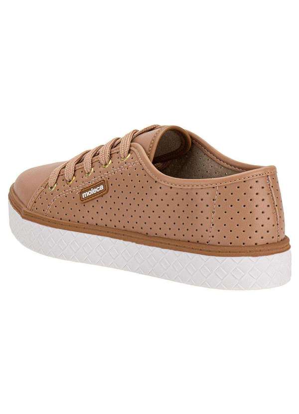Moleca - Tênis Feminino Casual Moleca 5712205 - Salmão 3