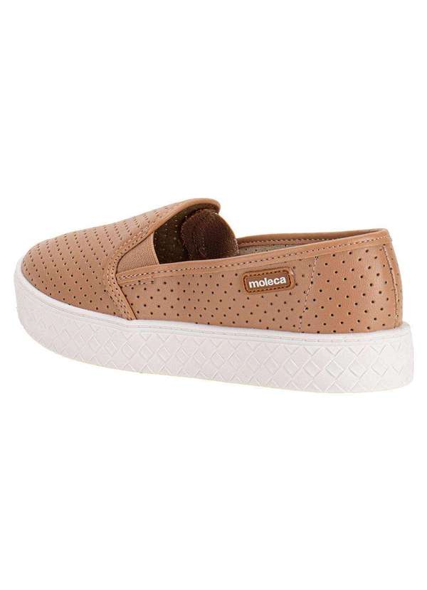 Moleca - Tênis Feminino Casual Moleca 5712304 - Salmão 3