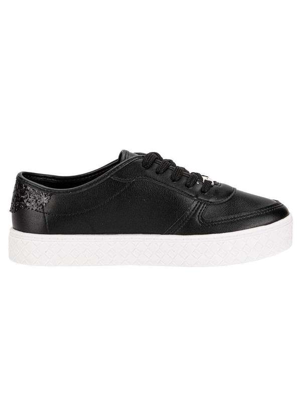 Moleca - Tênis Feminino Casual Moleca 5712330 - Preto 5
