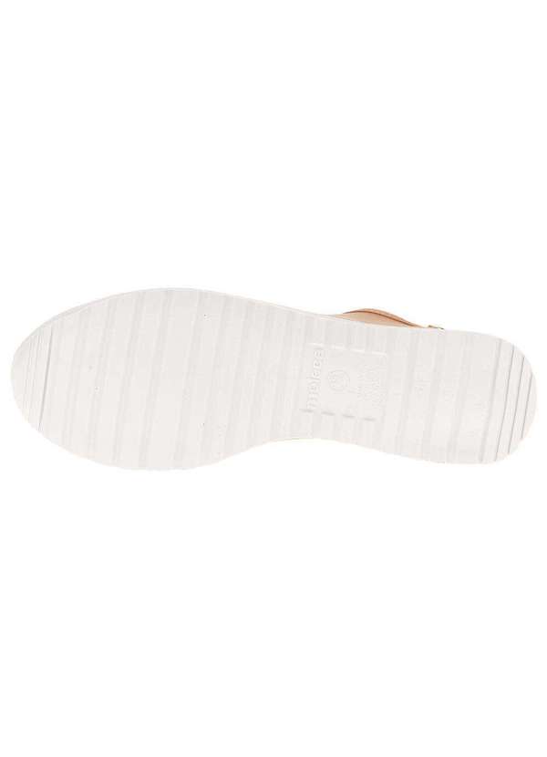 Moleca - Tênis Feminino Casual Moleca - 5736110 - Bege 4