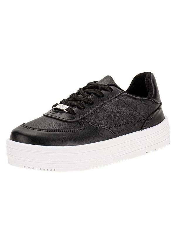 Moleca - Tênis Feminino Casual Moleca 5782313 - Preto 1