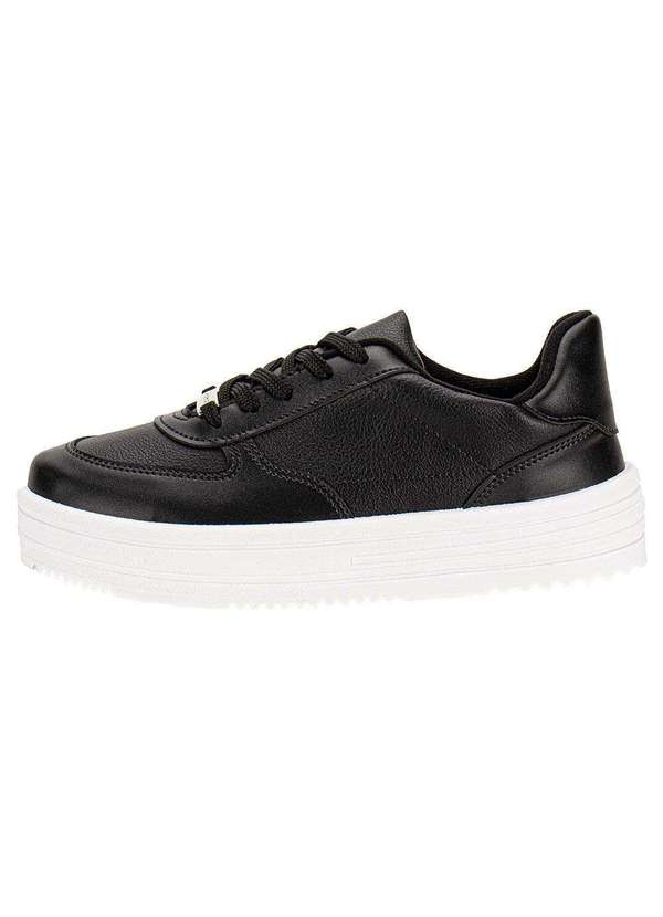 Moleca - Tênis Feminino Casual Moleca 5782313 - Preto 2