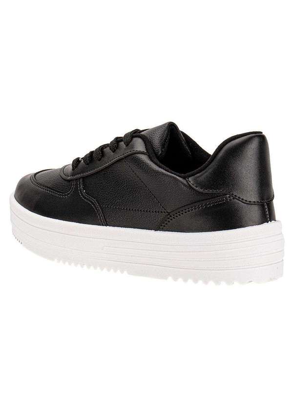 Moleca - Tênis Feminino Casual Moleca 5782313 - Preto 3