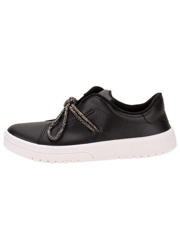 Moleca - Tênis Feminino Casual Moleca 5791107 - Preto 2