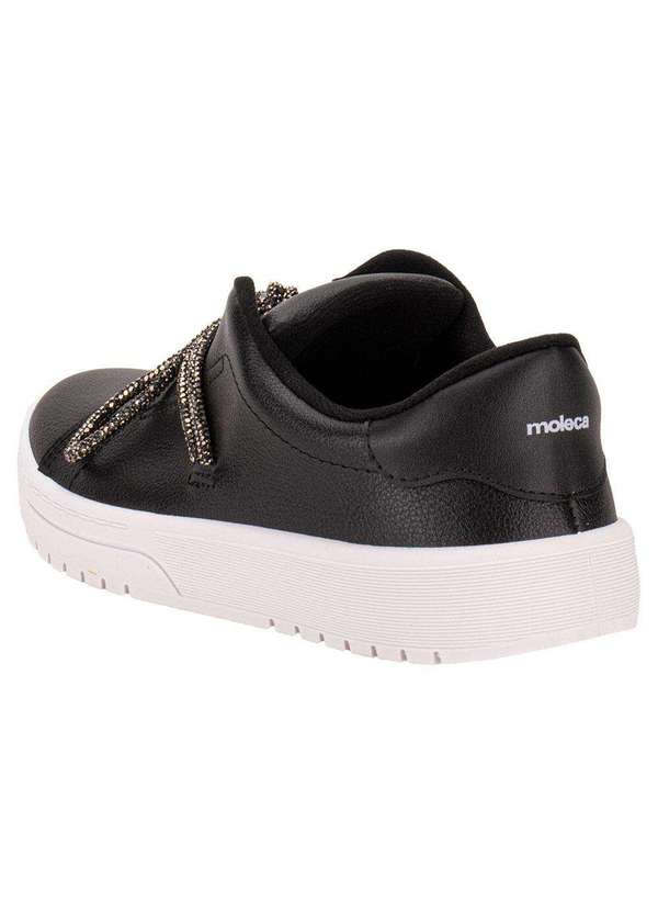 Moleca - Tênis Feminino Casual Moleca 5791107 - Preto 3