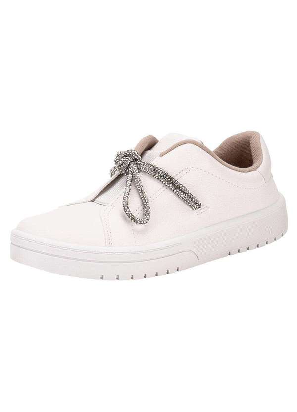 Moleca - Tênis Feminino Casual Moleca 5791107 - Branco