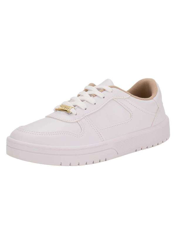 Moleca - Tênis Feminino Casual Moleca 5791110 - Branco