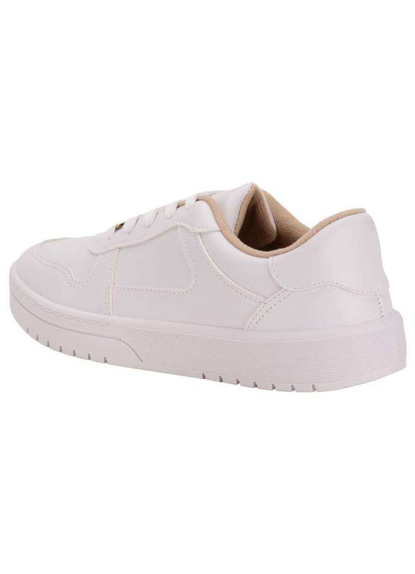 Moleca - Tênis Feminino Casual Moleca 5791110 - Branco 3
