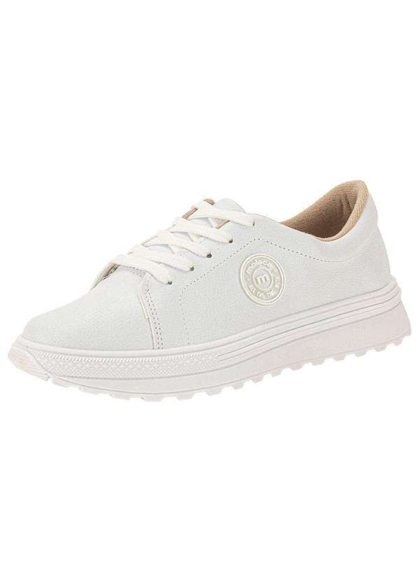 Moleca - Tênis Feminino Casual Moleca 5809100 - Branco