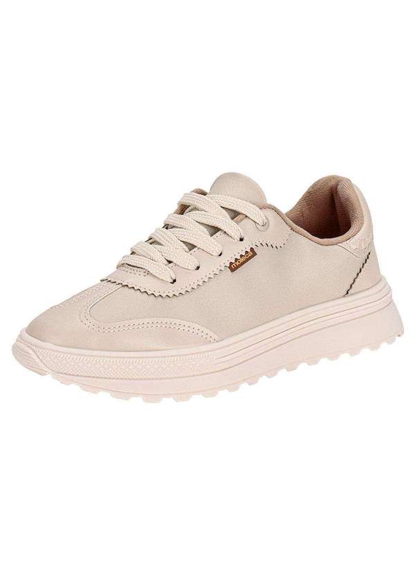 Moleca - Tênis Feminino Casual Moleca 5809106 - Marfim 1