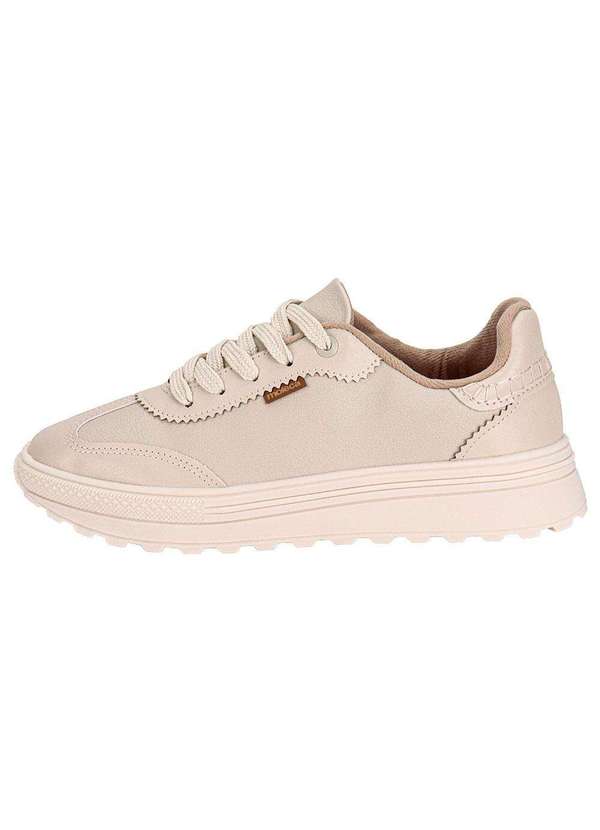 Moleca - Tênis Feminino Casual Moleca 5809106 - Marfim 2