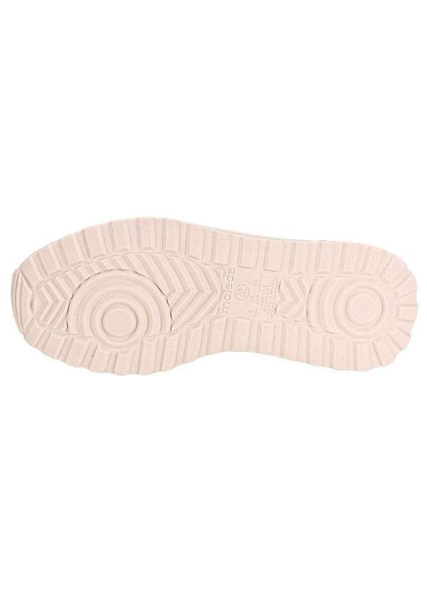 Moleca - Tênis Feminino Casual Moleca 5809106 - Marfim 4