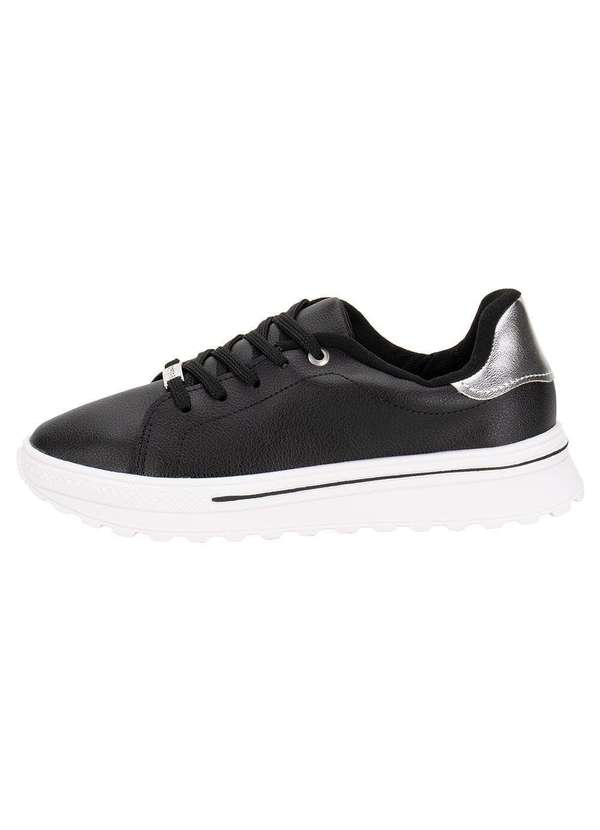 Moleca - Tênis Feminino Casual Moleca 5809210 - Preto 2