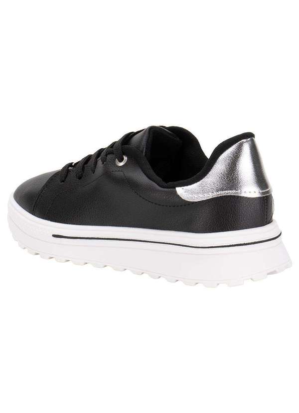 Moleca - Tênis Feminino Casual Moleca 5809210 - Preto 3