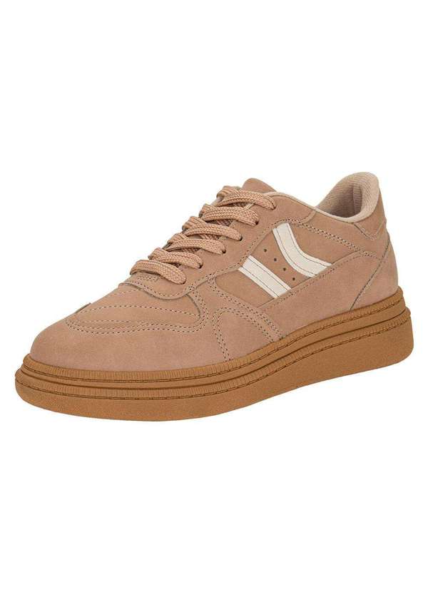 Moleca - Tênis Feminino Casual Moleca 5816101 - Salmão