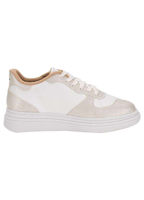 Moleca - Tênis Feminino Casual Moleca 5816101 - Branco 5