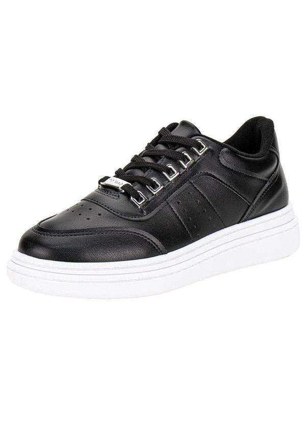 Moleca - Tênis Feminino Casual Moleca 5816104 - Preto