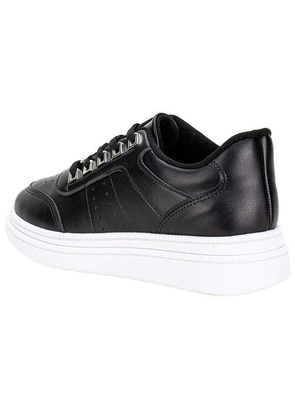 Moleca - Tênis Feminino Casual Moleca 5816104 - Preto 3