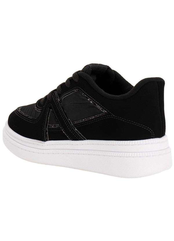Moleca - Tênis Feminino Casual Moleca 5816108 Preto 3