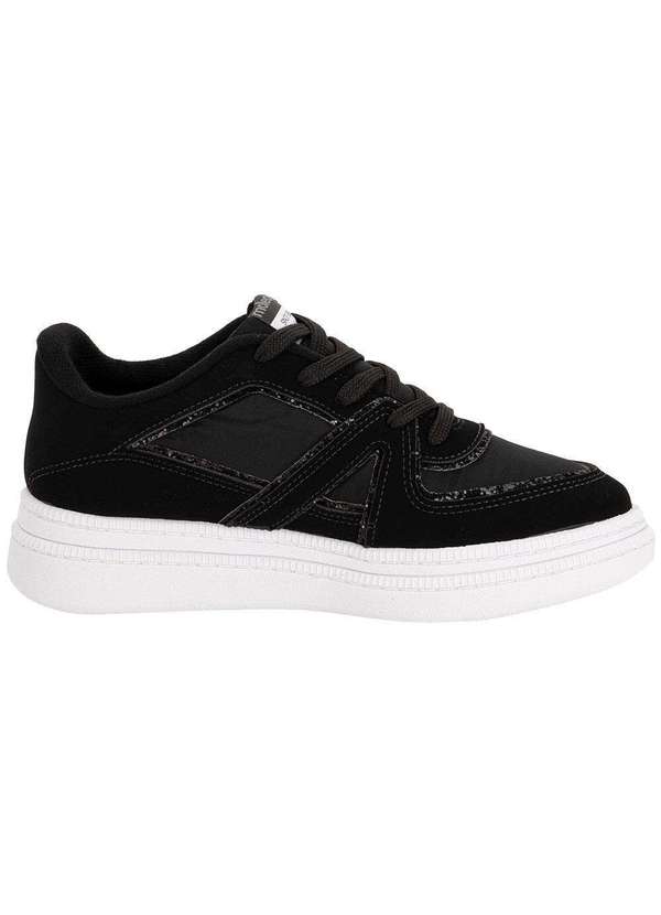 Moleca - Tênis Feminino Casual Moleca 5816108 Preto 5