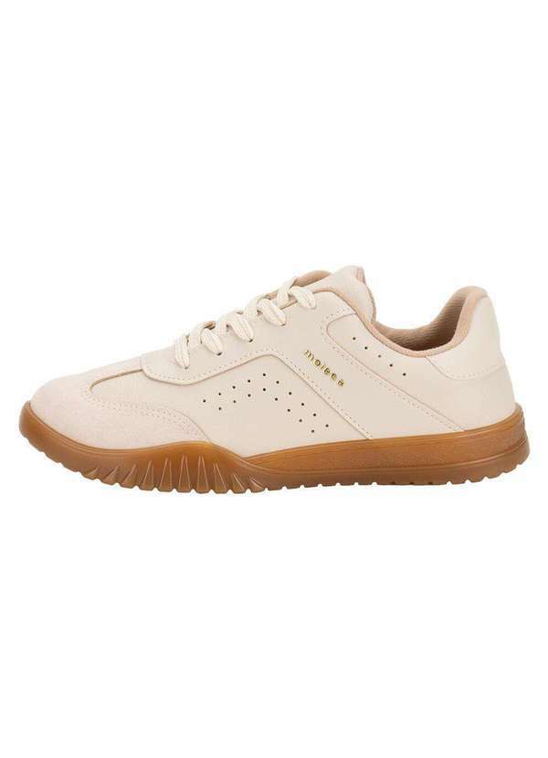 Moleca - Tênis Feminino Casual Moleca 5817101 - Marfim 2
