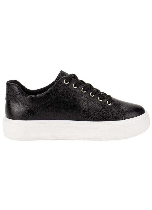 Pegada - Tênis Feminino Casual Pegada 211209 - Preto 5