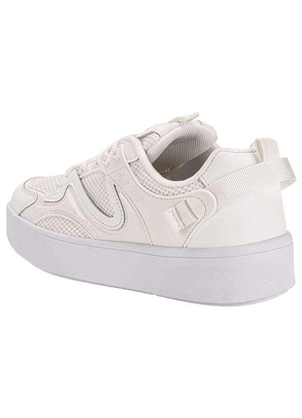 Ramarim - Tênis Feminino Casual Ramarim 2483232 - Bege/Branco 3