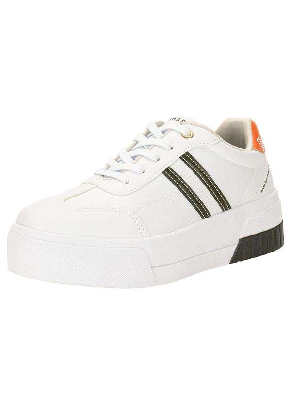 Ramarim - Tênis Feminino Casual Ramarim 2484103 - Branco/Verde