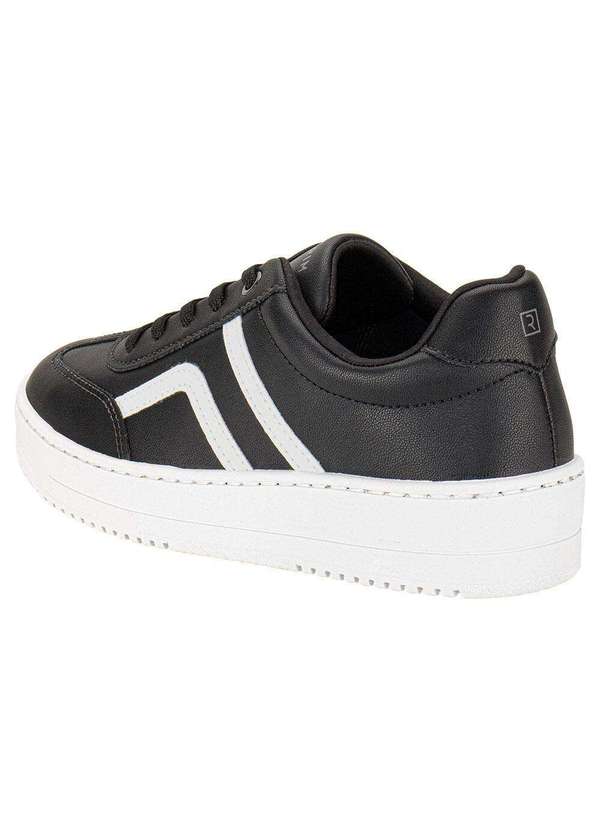 Ramarim - Tênis Feminino Casual Ramarim 2491103 - Preto/Branco 3