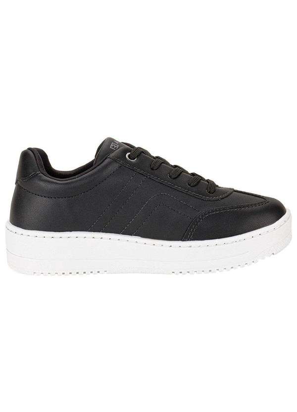 Ramarim - Tênis Feminino Casual Ramarim 2491103 - Preto/Branco 5
