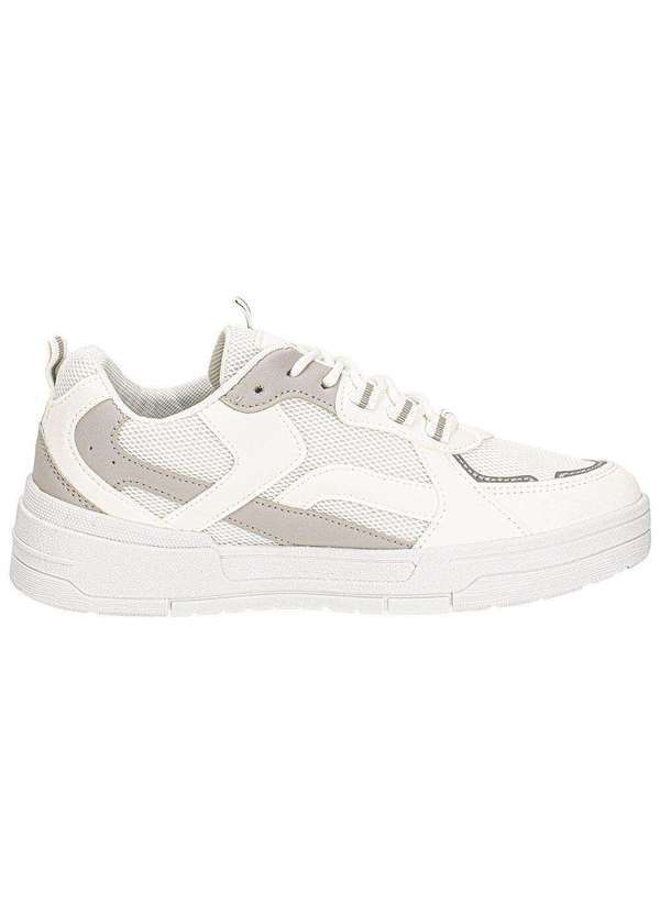 Ramarim - Tênis Feminino Casual Ramarim 2589235 - Bege/Branco 5