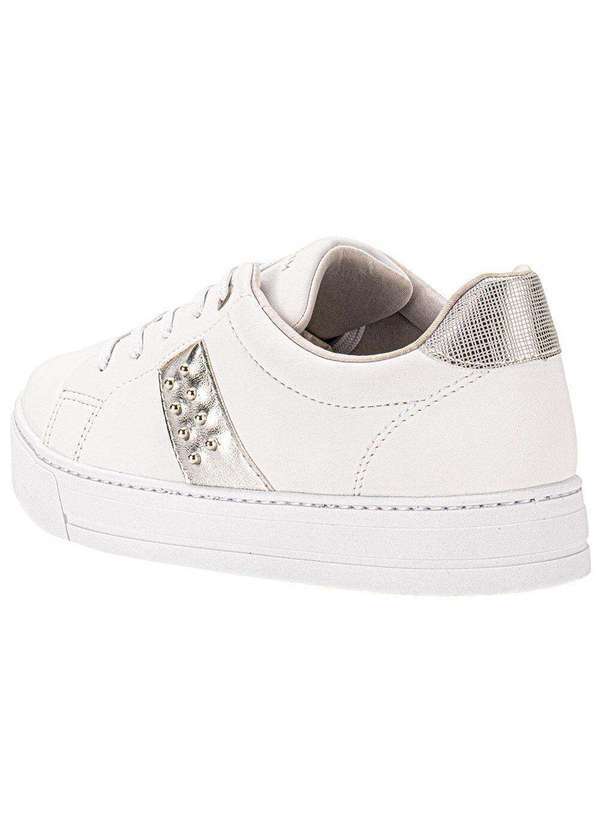 Ramarim - Tênis Feminino Casual Ramarim 2593121 - Branco/Cinza 3