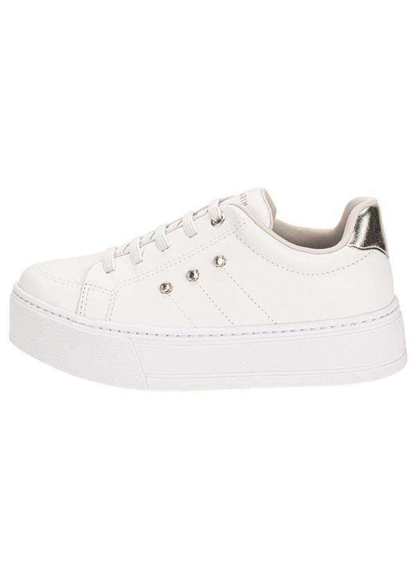 Ramarim - Tênis Feminino Casual Ramarim 2597121 - Branco/Cinza 2