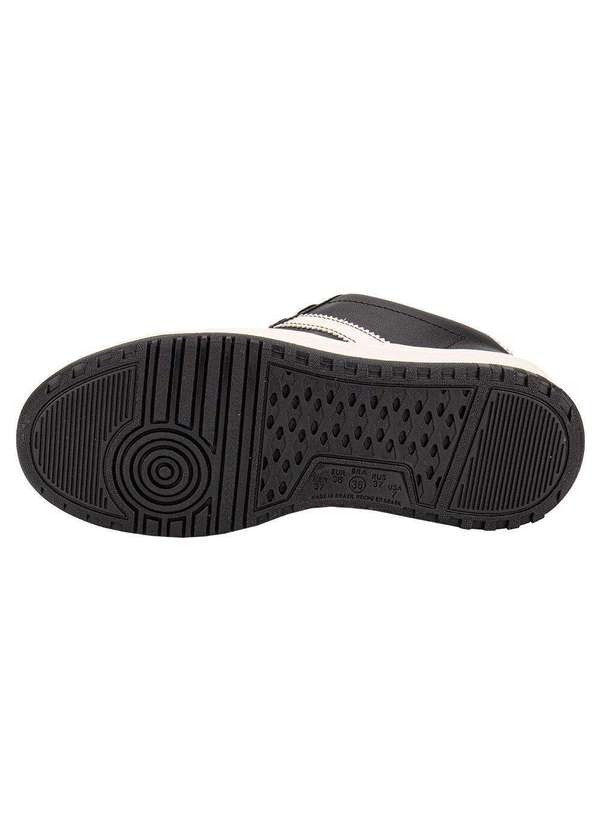 Ramarim - Tênis Feminino Casual Ramarim 2599201 - Preto/Bege 4