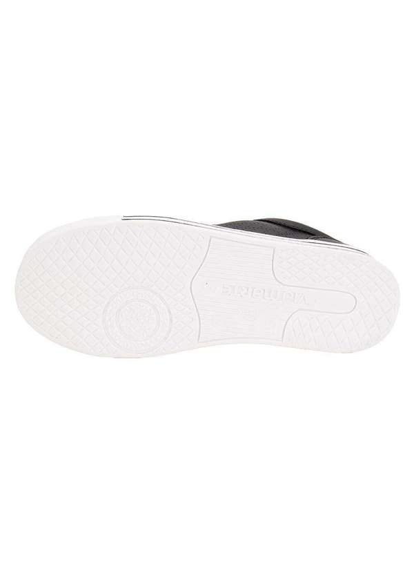 Via Marte - Tênis Feminino Casual Via Marte 01001301 Preto/Branco 5