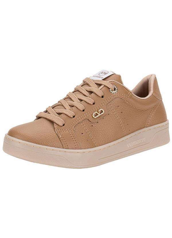 Via Marte - Tênis Feminino Casual Via Marte 020011 Caramelo