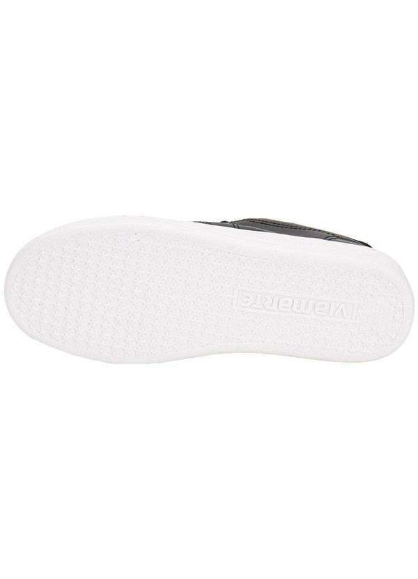 Via Marte - Tênis Feminino Casual Via Marte 020012 Preto/Branco 4