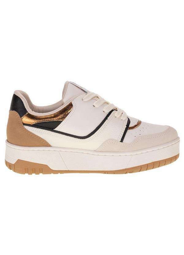 Via Marte - Tênis Feminino Casual Via Marte 042004 - Bege 5