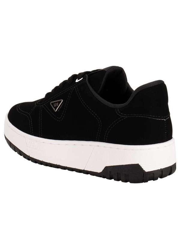 Via Marte - Tênis Feminino Casual Via Marte - 042008 - Preto/Nobuck 2