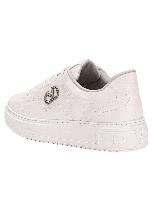 Via Marte - Tênis Feminino Casual Via Marte 055024 - Branco 3