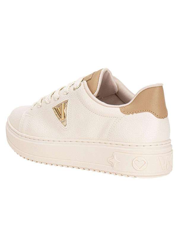 Via Marte - Tênis Feminino Casual Via Marte 055034 - Marfim 3